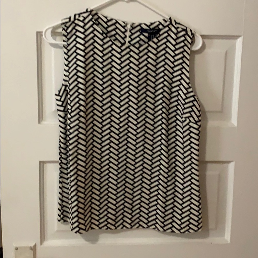 Gant Braid Print Top